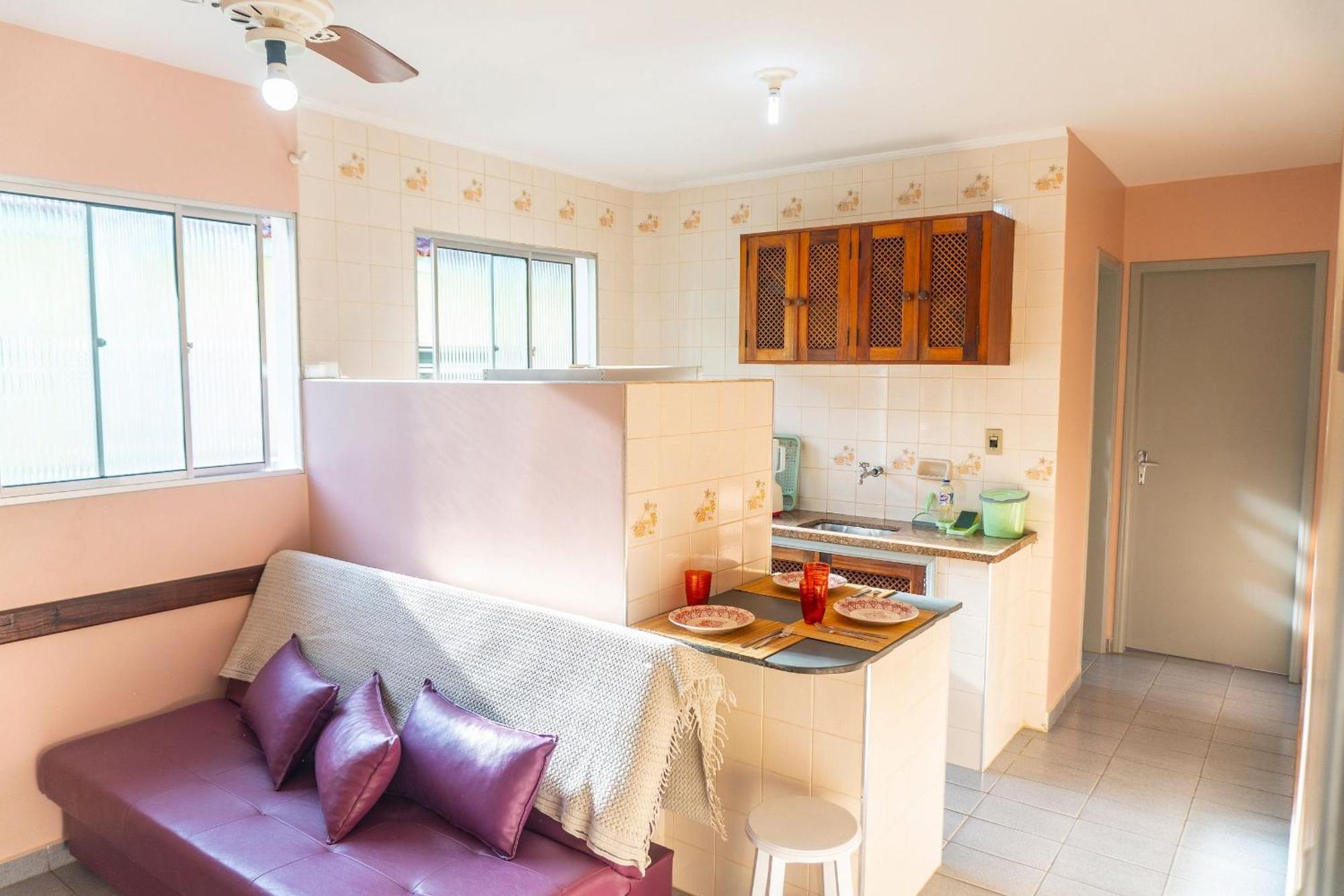 Apartamentos Incriveis Primeira Quadra Mar Wifi Ubatuba Zewnętrze zdjęcie