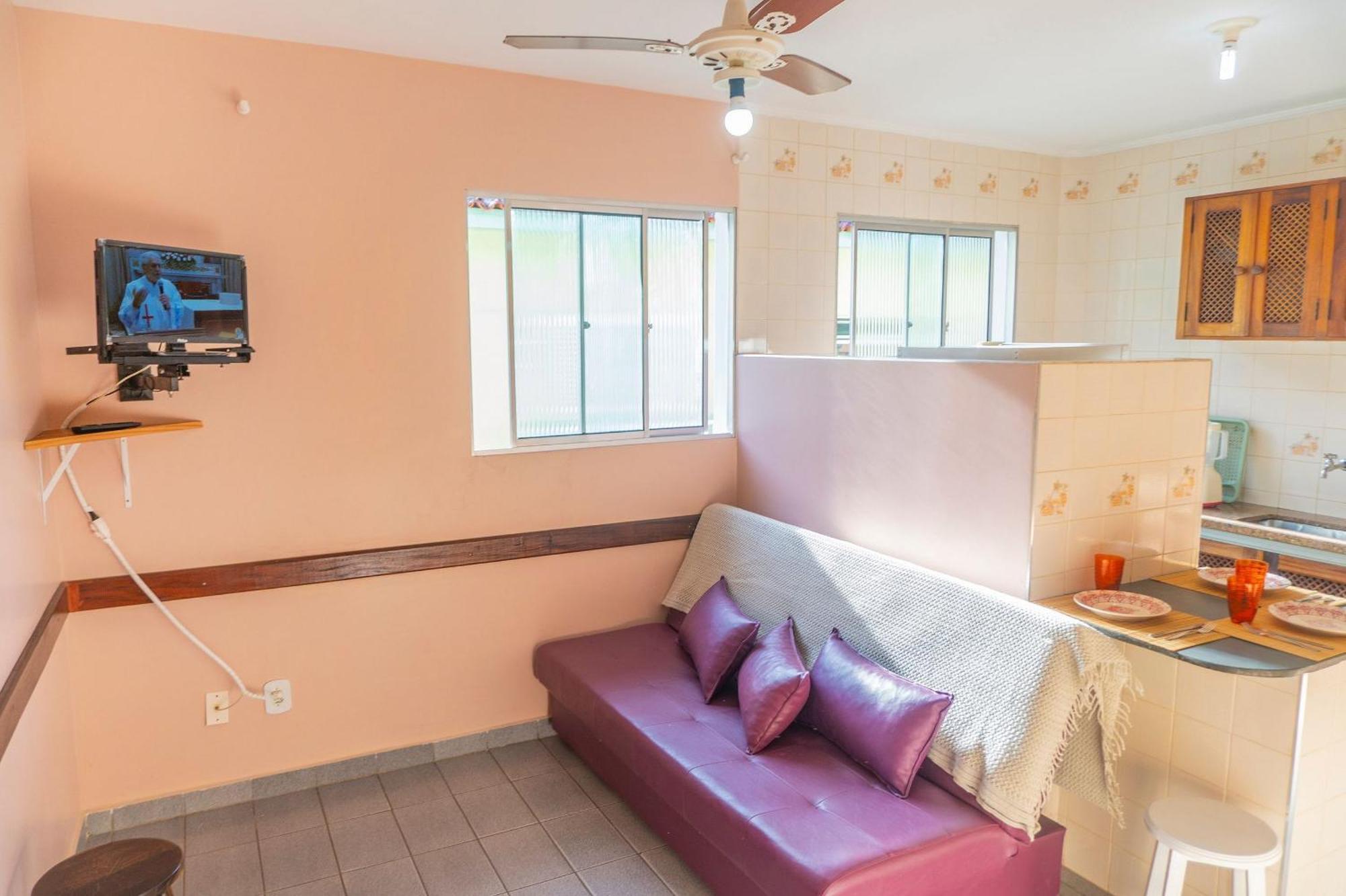 Apartamentos Incriveis Primeira Quadra Mar Wifi Ubatuba Zewnętrze zdjęcie