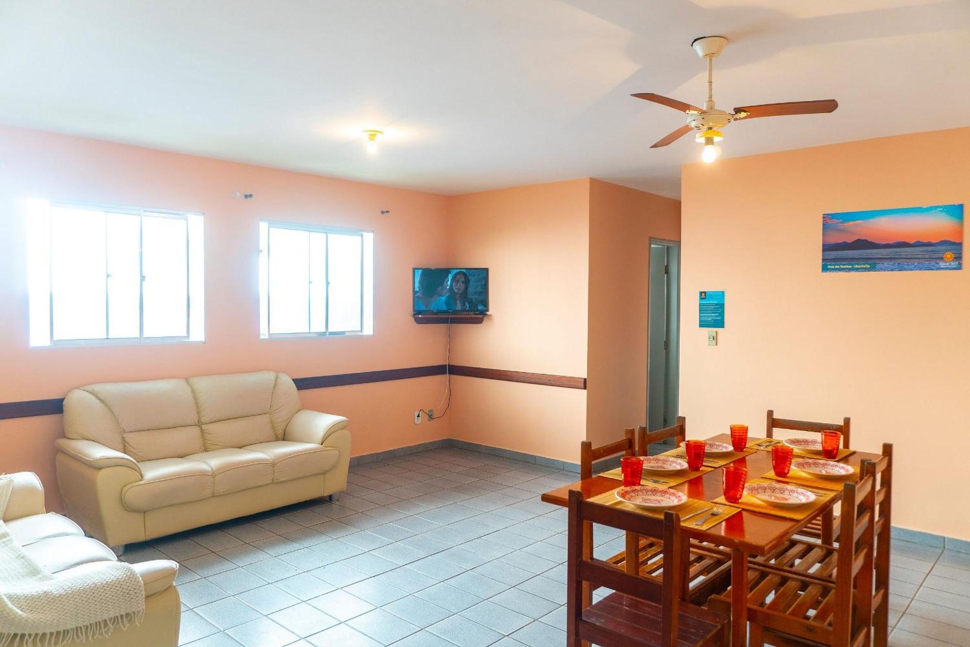 Apartamentos Incriveis Primeira Quadra Mar Wifi Ubatuba Zewnętrze zdjęcie