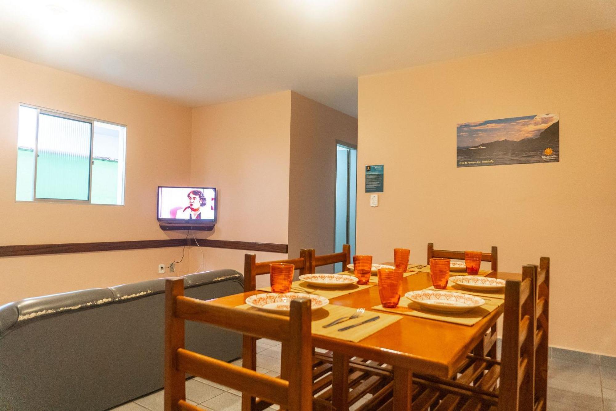 Apartamentos Incriveis Primeira Quadra Mar Wifi Ubatuba Zewnętrze zdjęcie