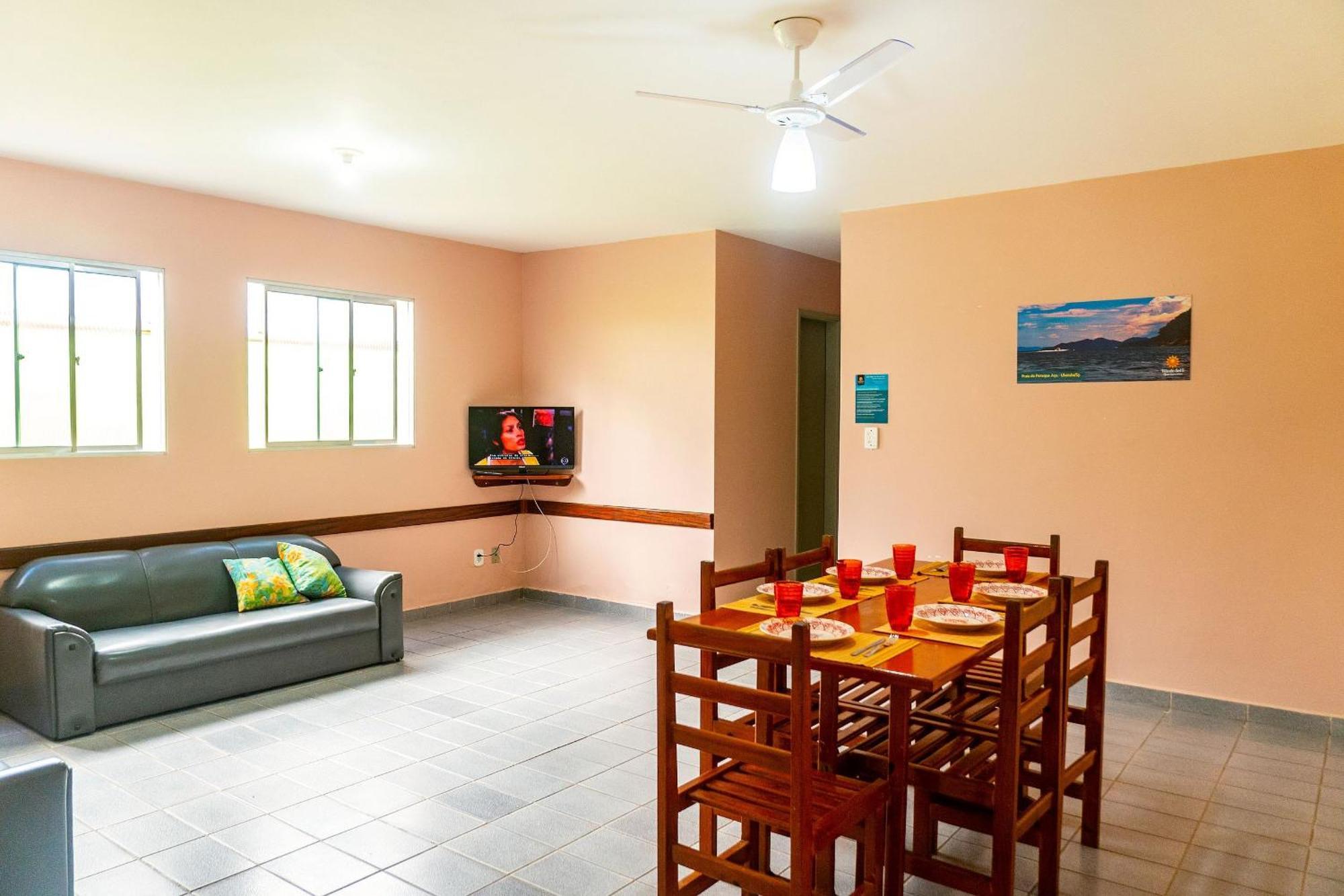 Apartamentos Incriveis Primeira Quadra Mar Wifi Ubatuba Zewnętrze zdjęcie